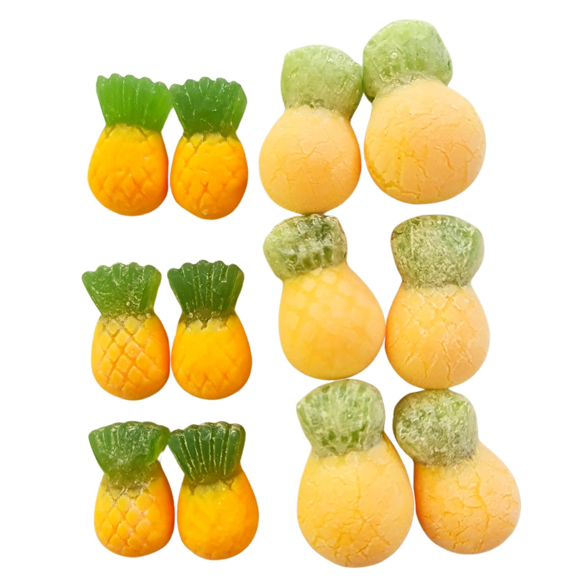 Freeze Dried Pineapple Lollies