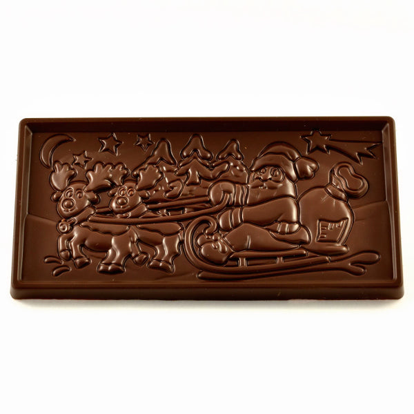 Christmas Scene Bar - Dark chocolate